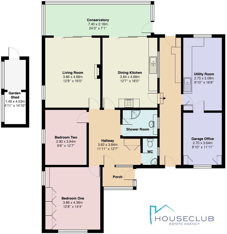 Sea View Drive, Hest Bank, Lancaster floorplan