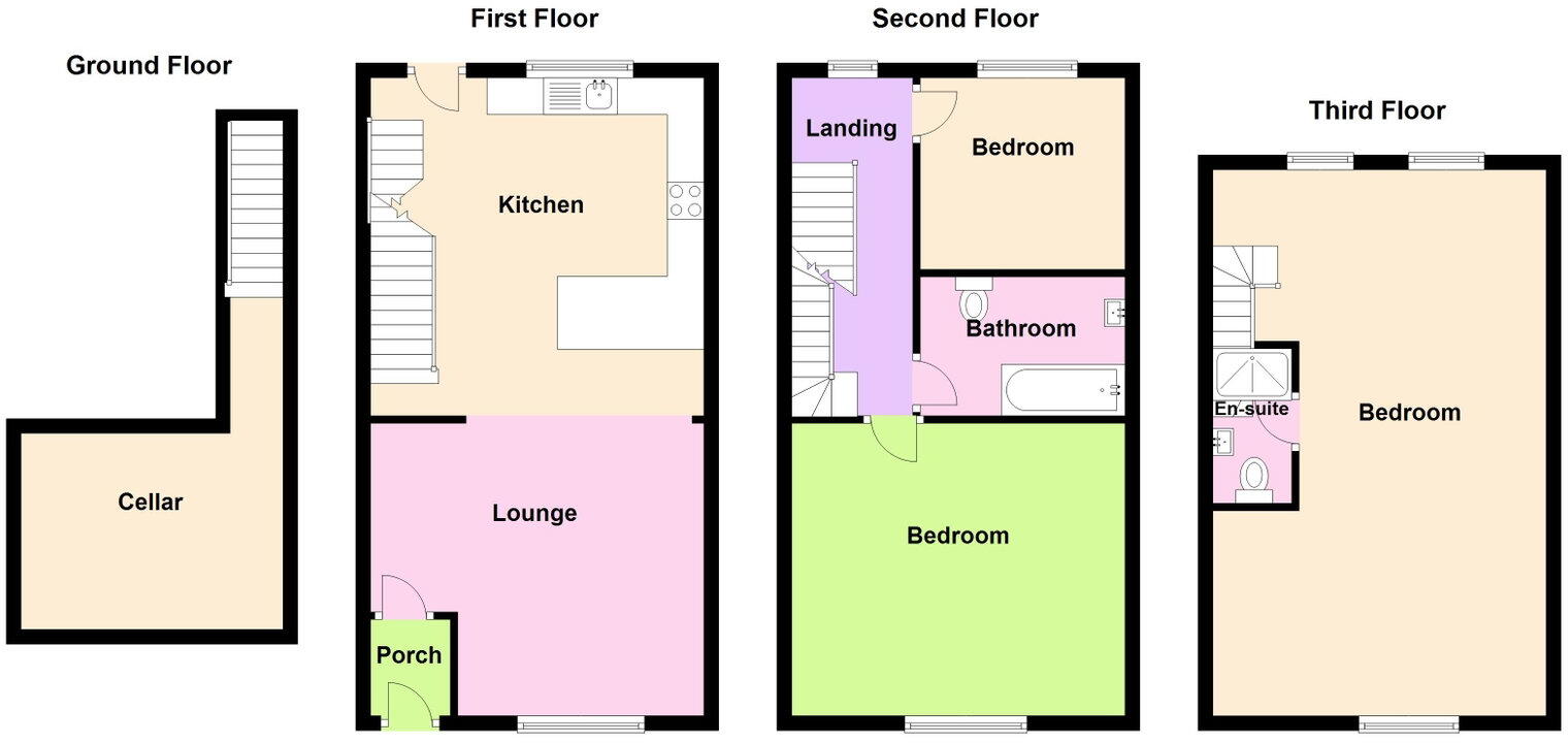 High Street, Uppermill, OL3 6BT floorplan