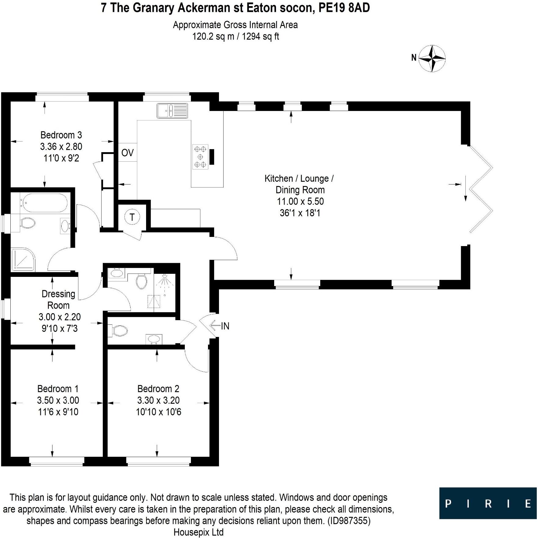 The Granary, Ackerman Street, St. Neots, PE19 floorplan