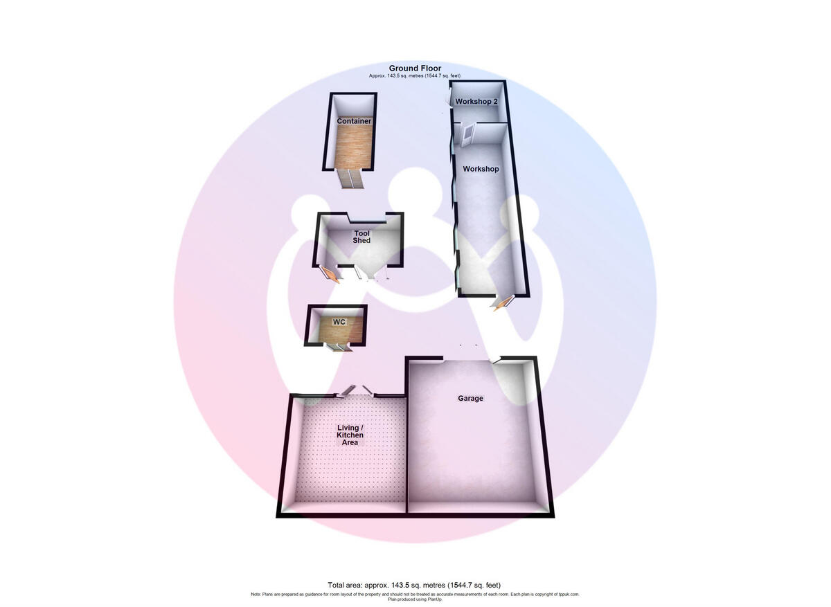 Penrhyn Terrace, Bethesda, Gwynedd, LL57 floorplan