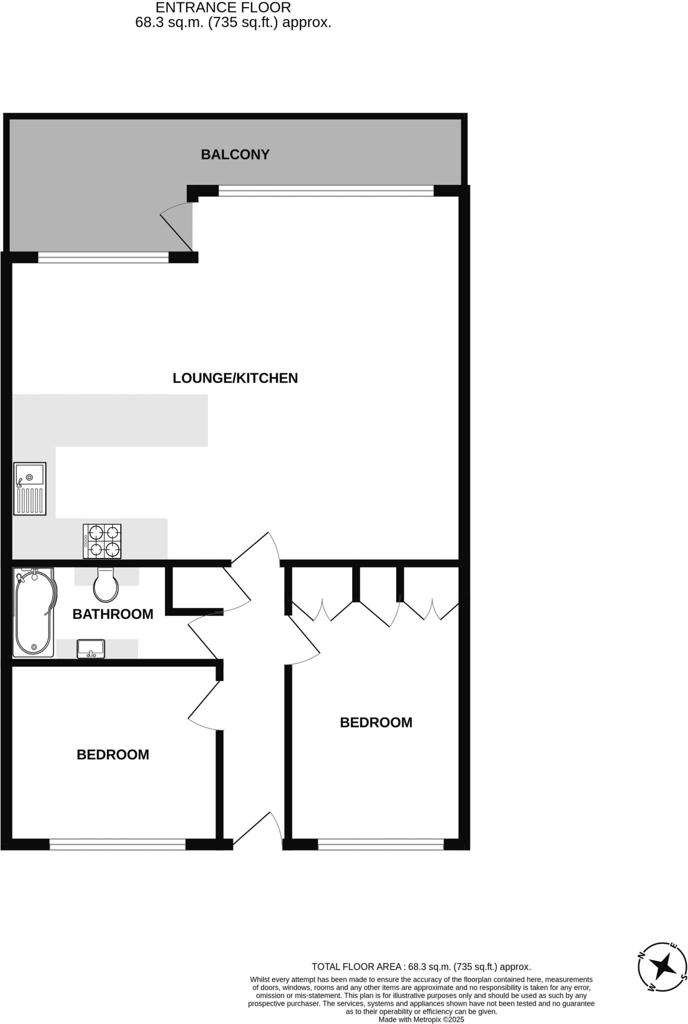 Blackball Lane, Brixham floorplan