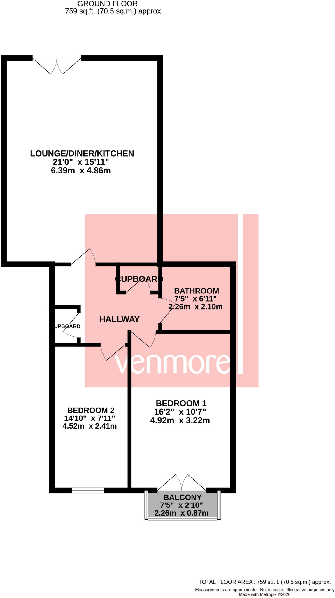 Gilmartin Grove, Liverpool, Merseyside, L6 floorplan
