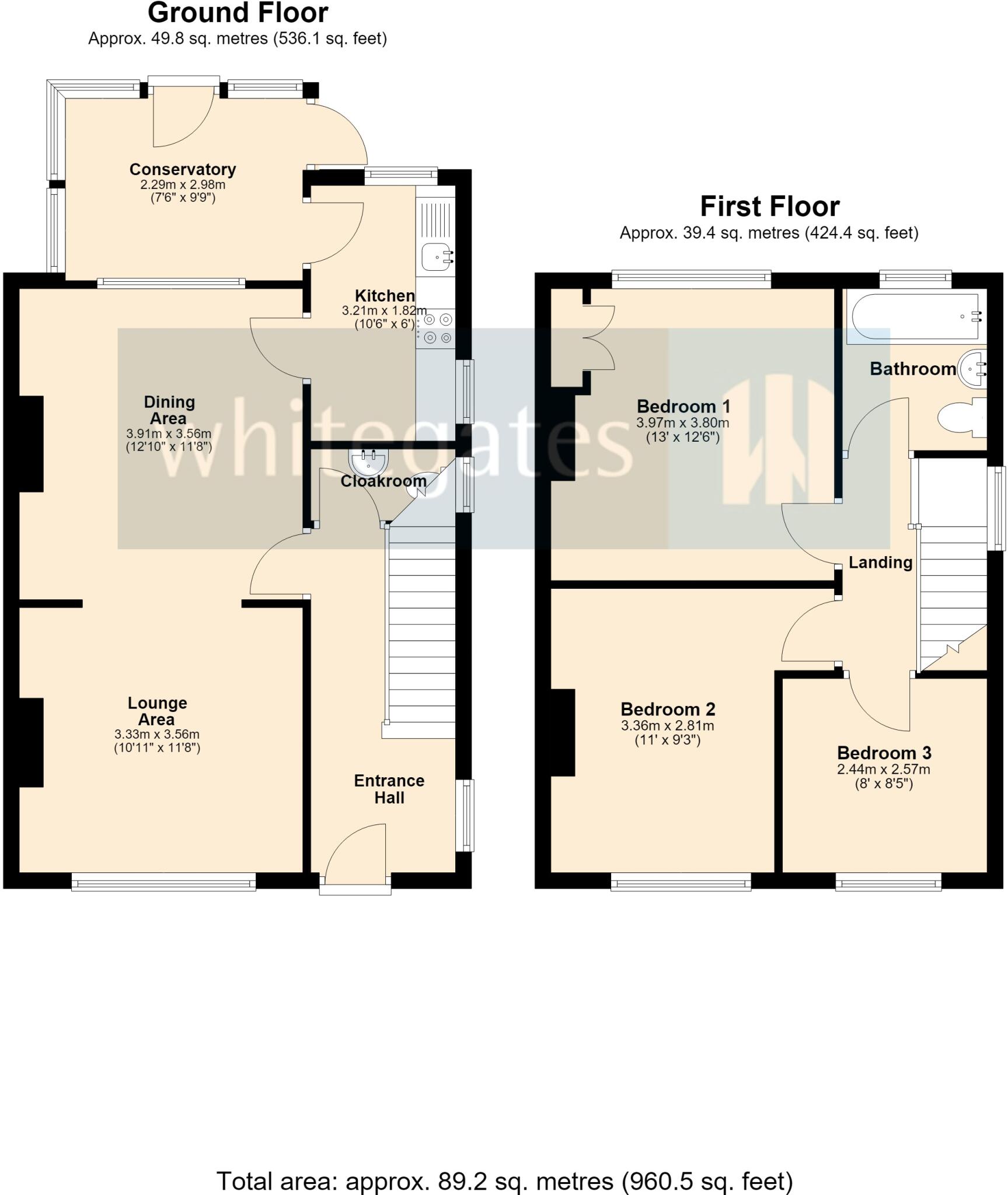 Darfield Road, Cudworth, Barnsley, S72 floorplan
