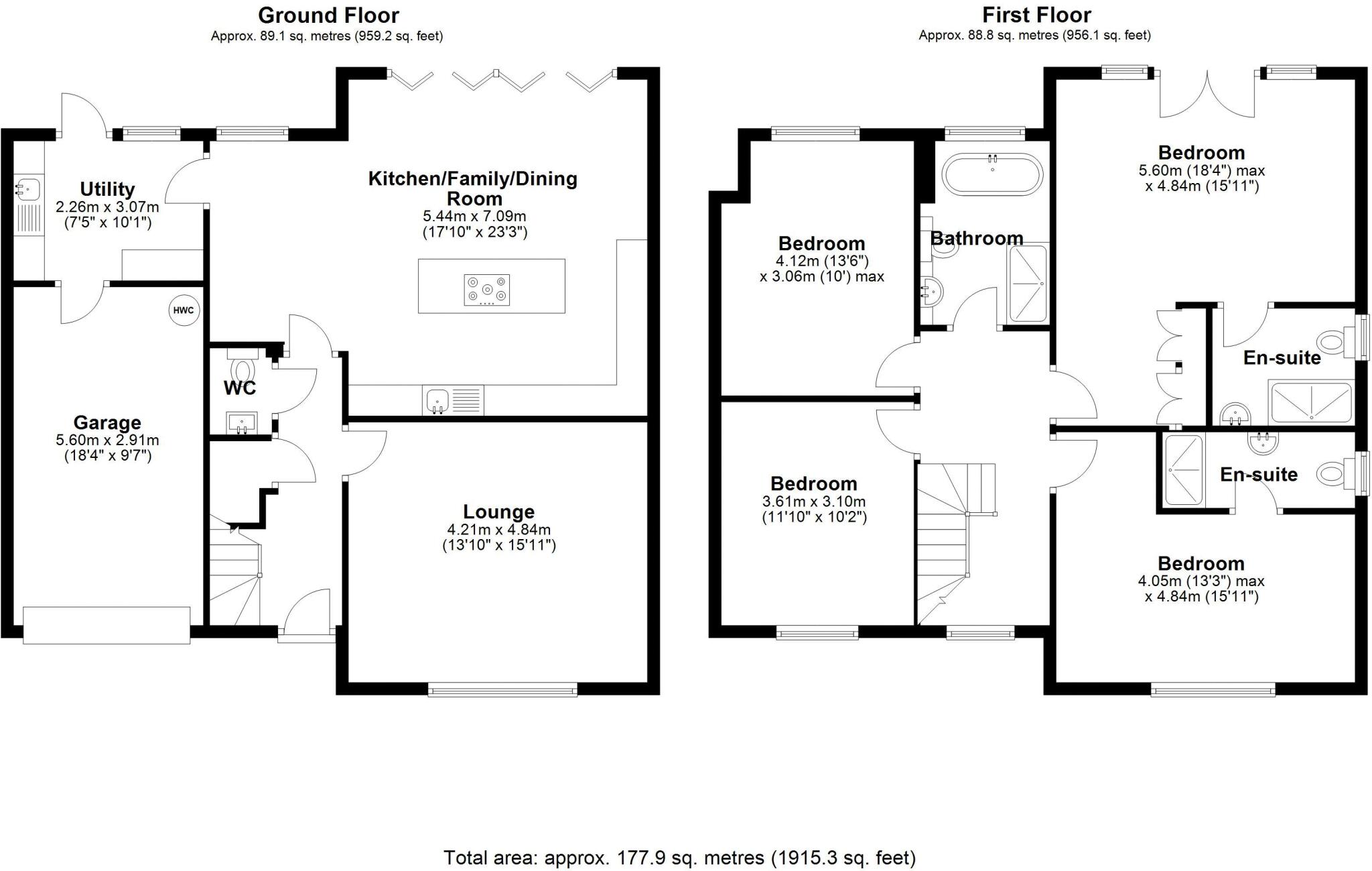 Haughton Village, Shifnal. TF11 8HR floorplan