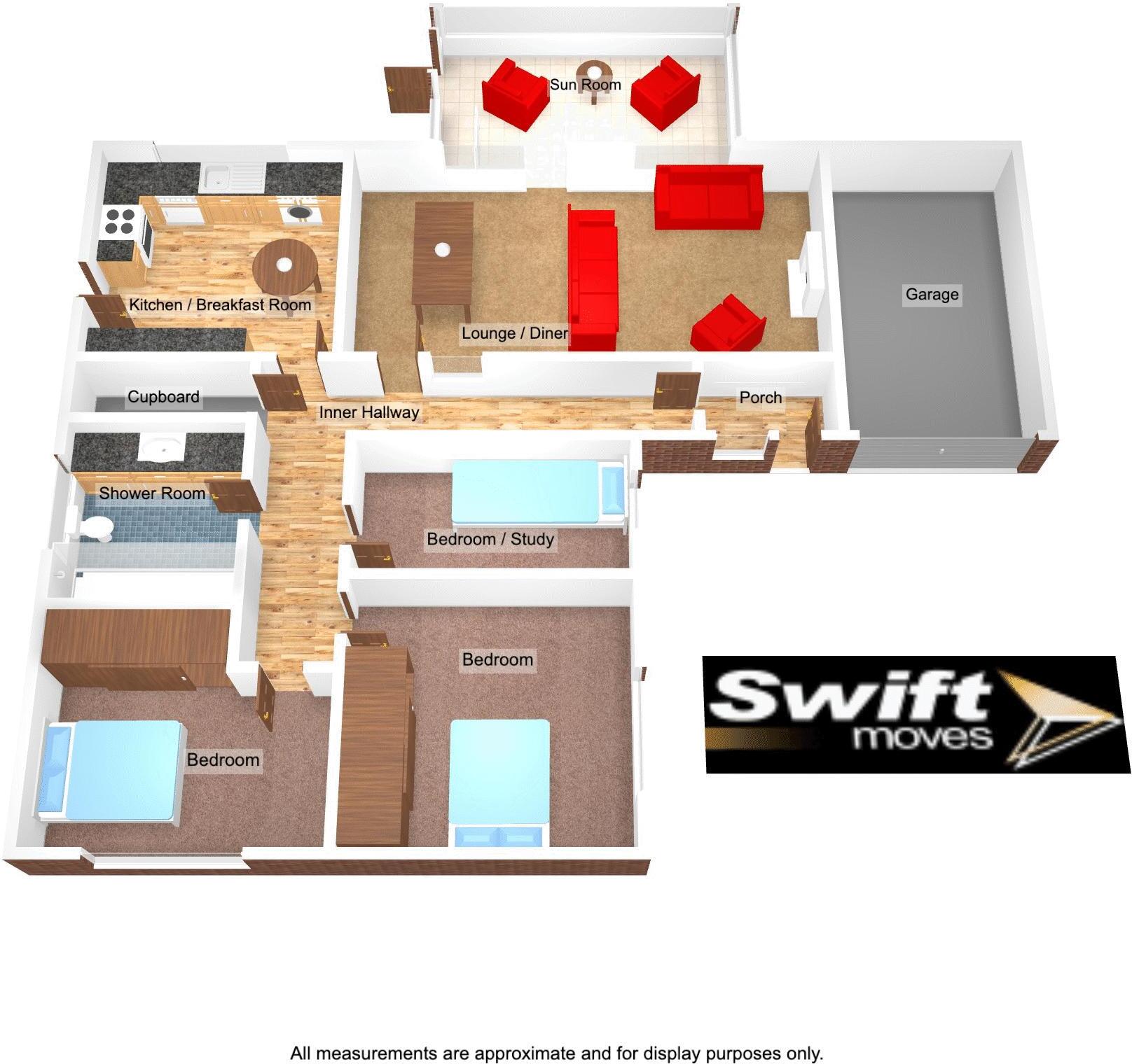 Brancepeth Road, Oxclose Washington floorplan