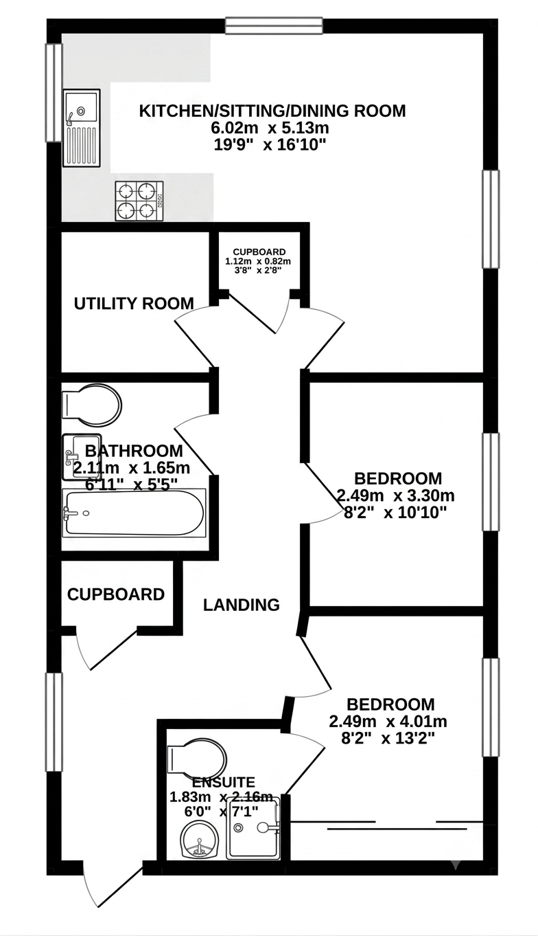 Discovery Wharf, Sutton Harbour floorplan