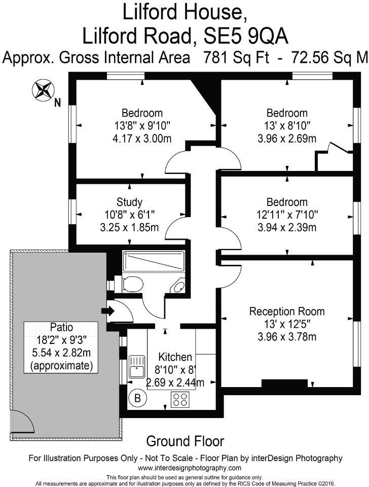 Lilford Road, London, SE5 floorplan