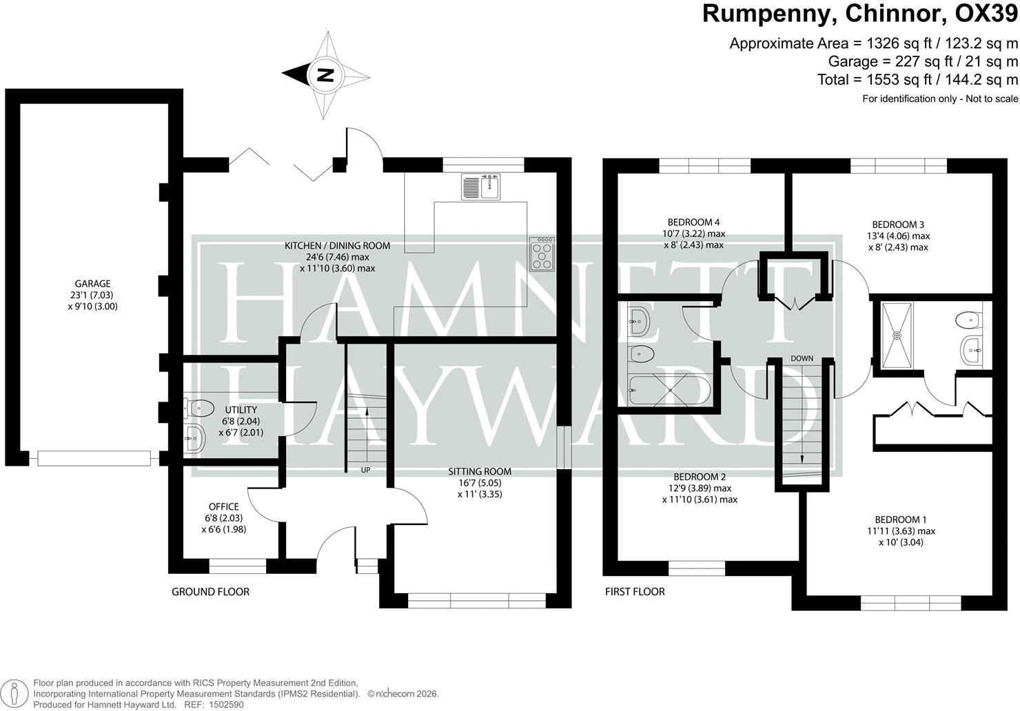 Chinnor, Oxfordshire floorplan