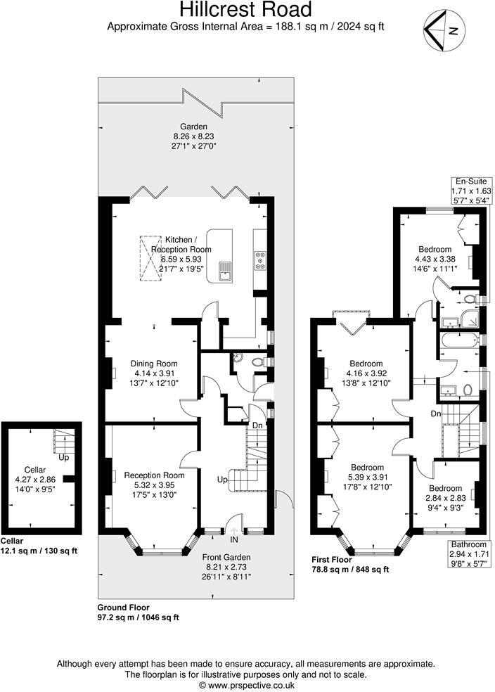 Hillcrest Road, London floorplan