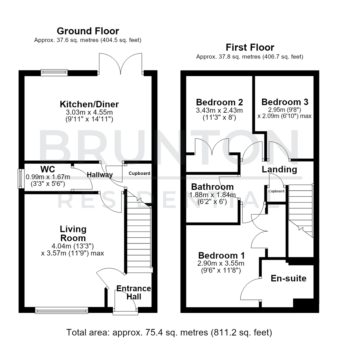 Seaburn Avenue, New Hartley, Whitley Bay, NE25 floorplan