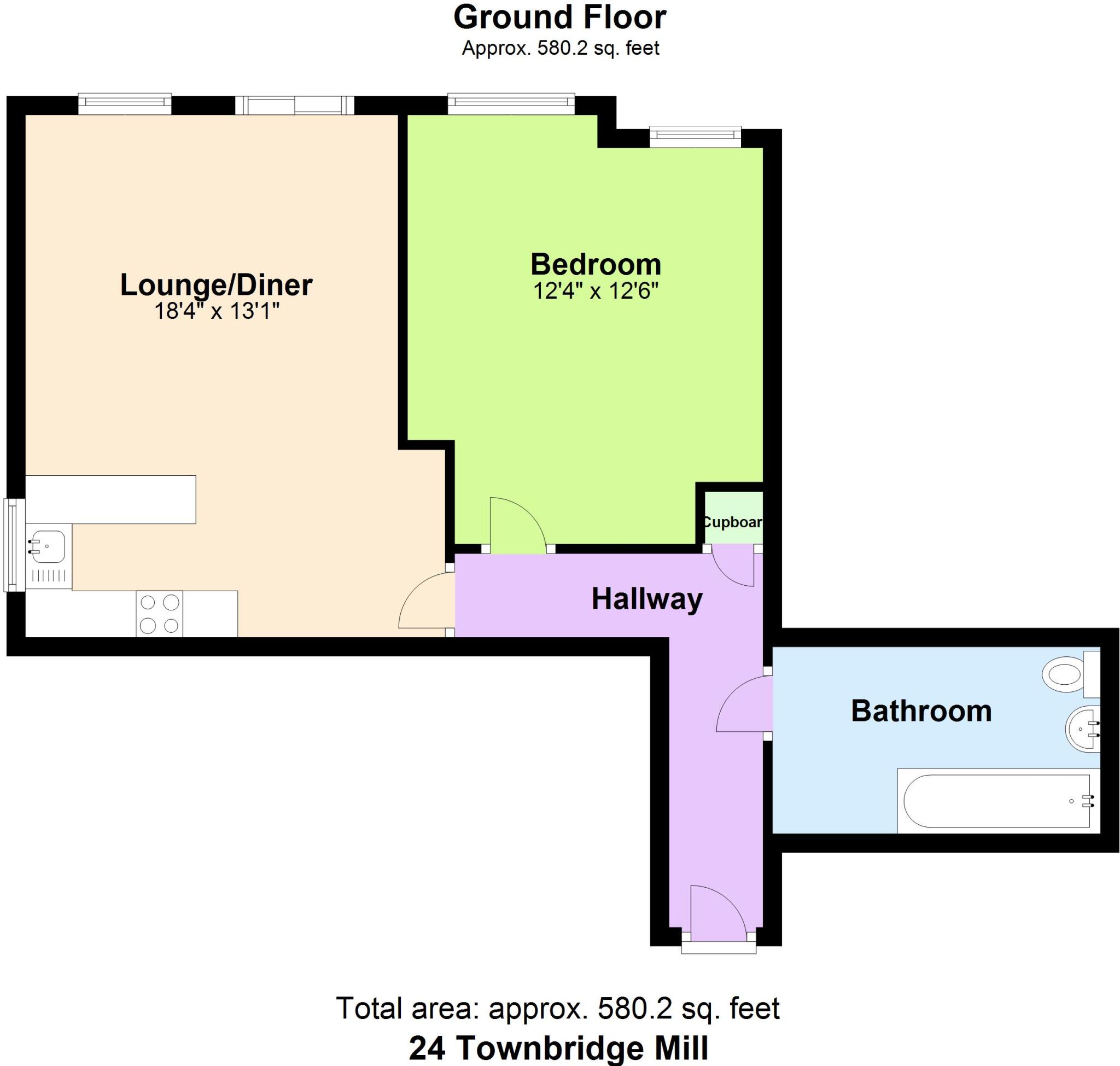 TOWN BRIDGE MILL floorplan