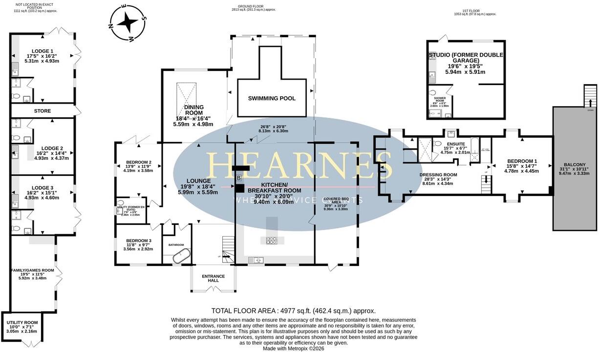 Barrack Road, West Parley, Dorset, BH22 floorplan