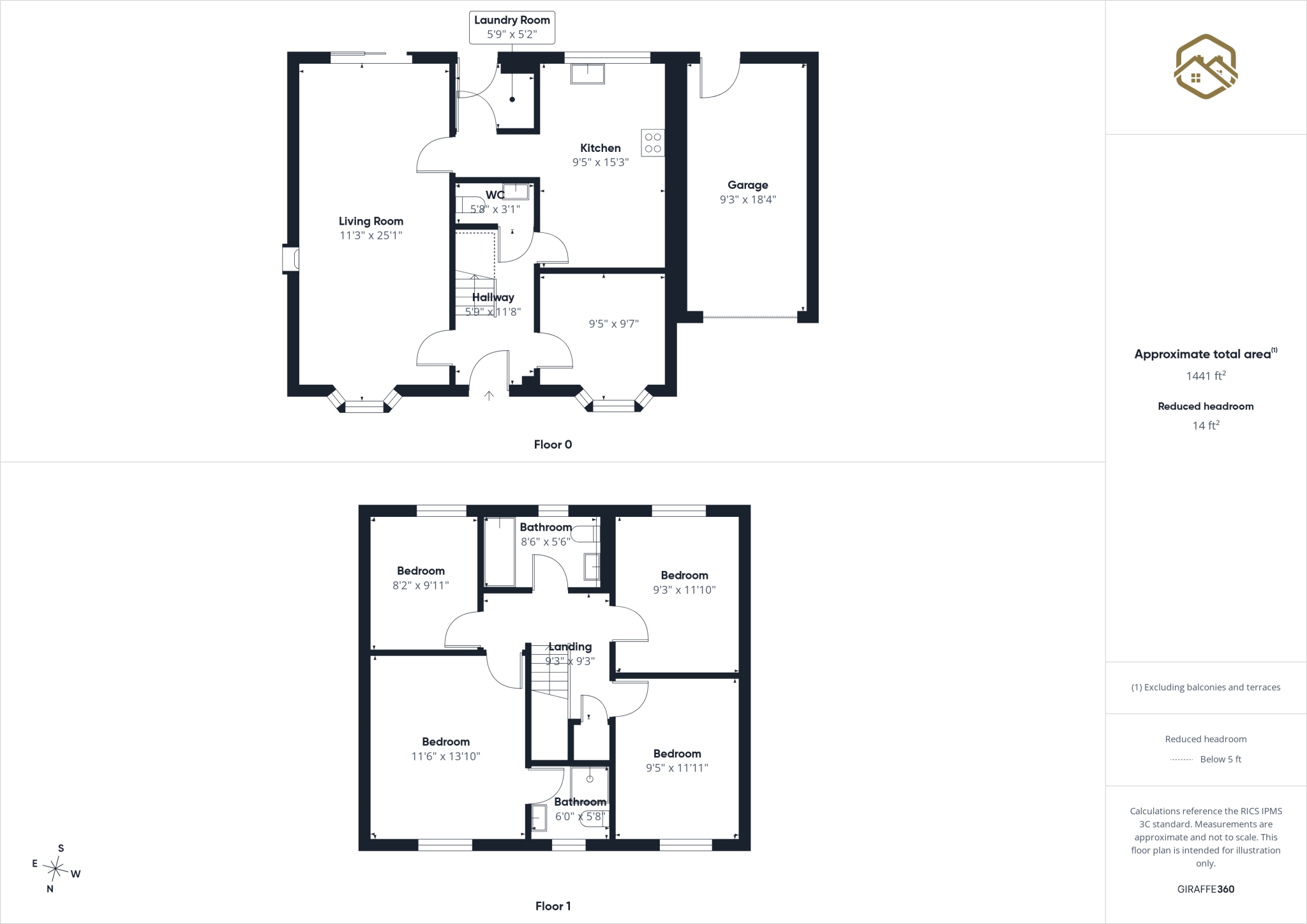 West End, Hunwick, Crook, Durham, DL15 floorplan