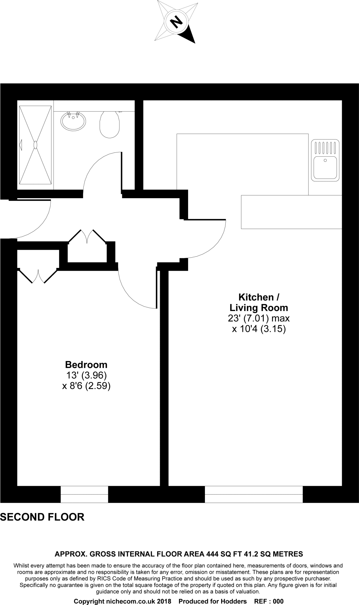 Staines-upon-Thames, Surrey, TW18 floorplan