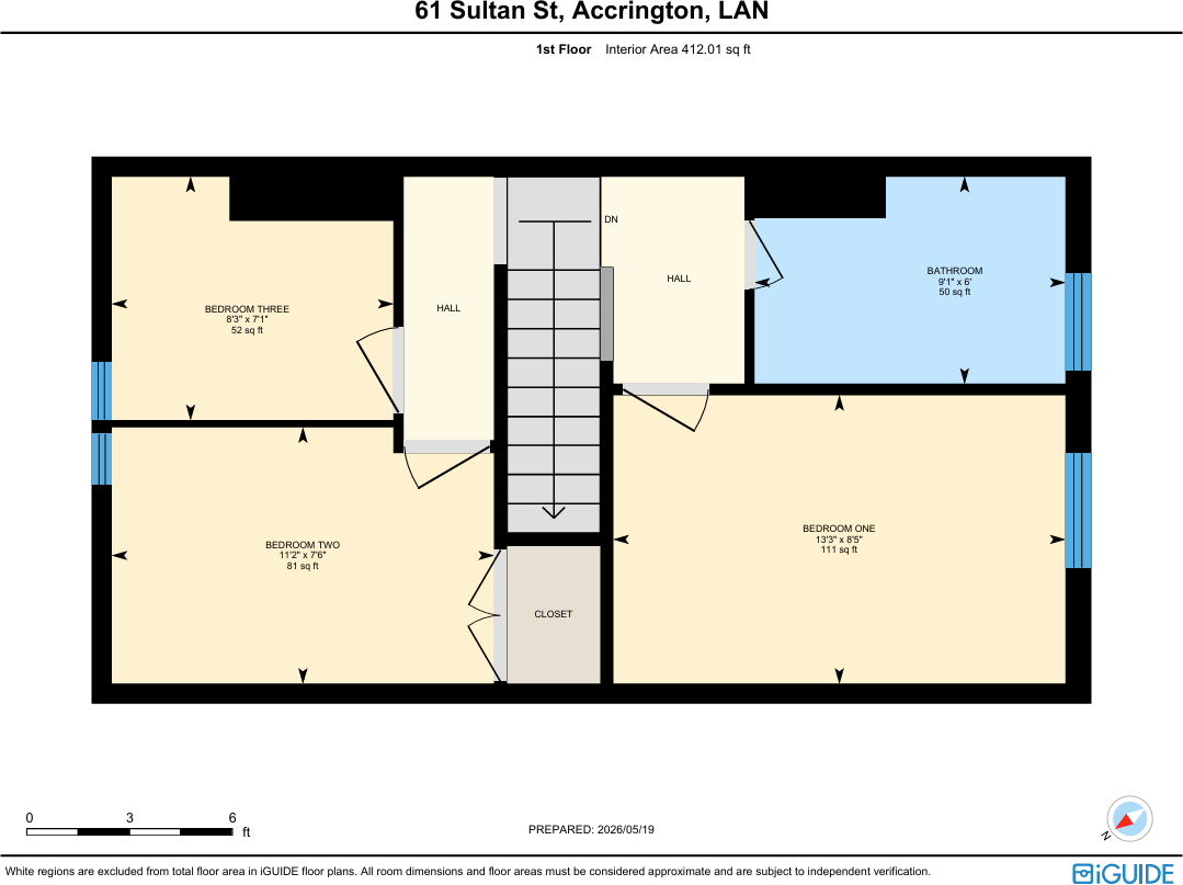 Sultan Street, Accrington, Lancashire, BB5 floorplan
