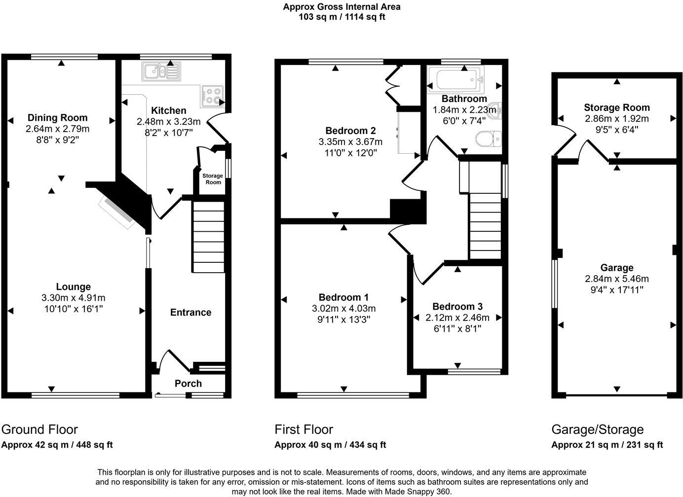 Balmoral Road, Melton Mowbray floorplan