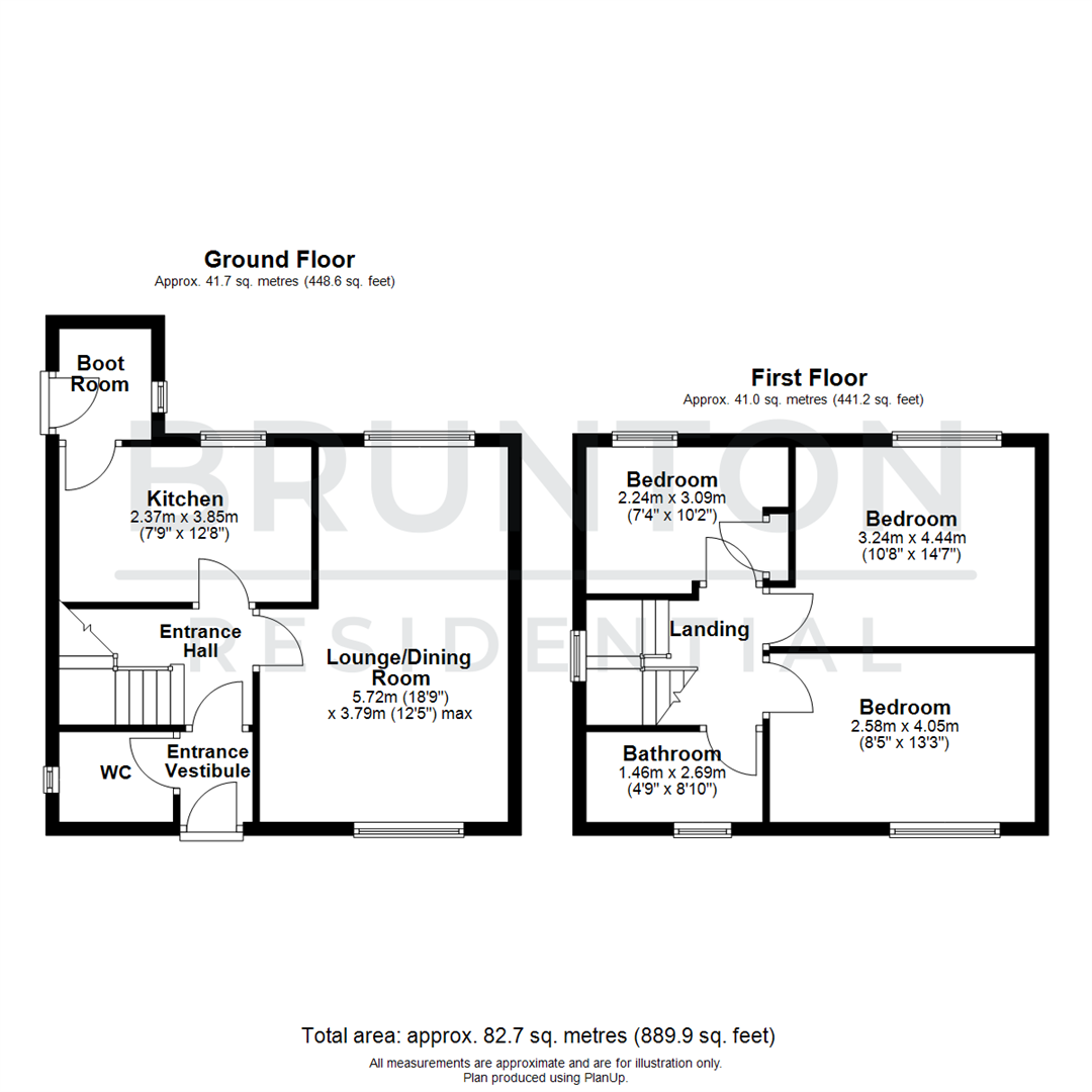 Bondgate Close, Hexham, NE46 floorplan