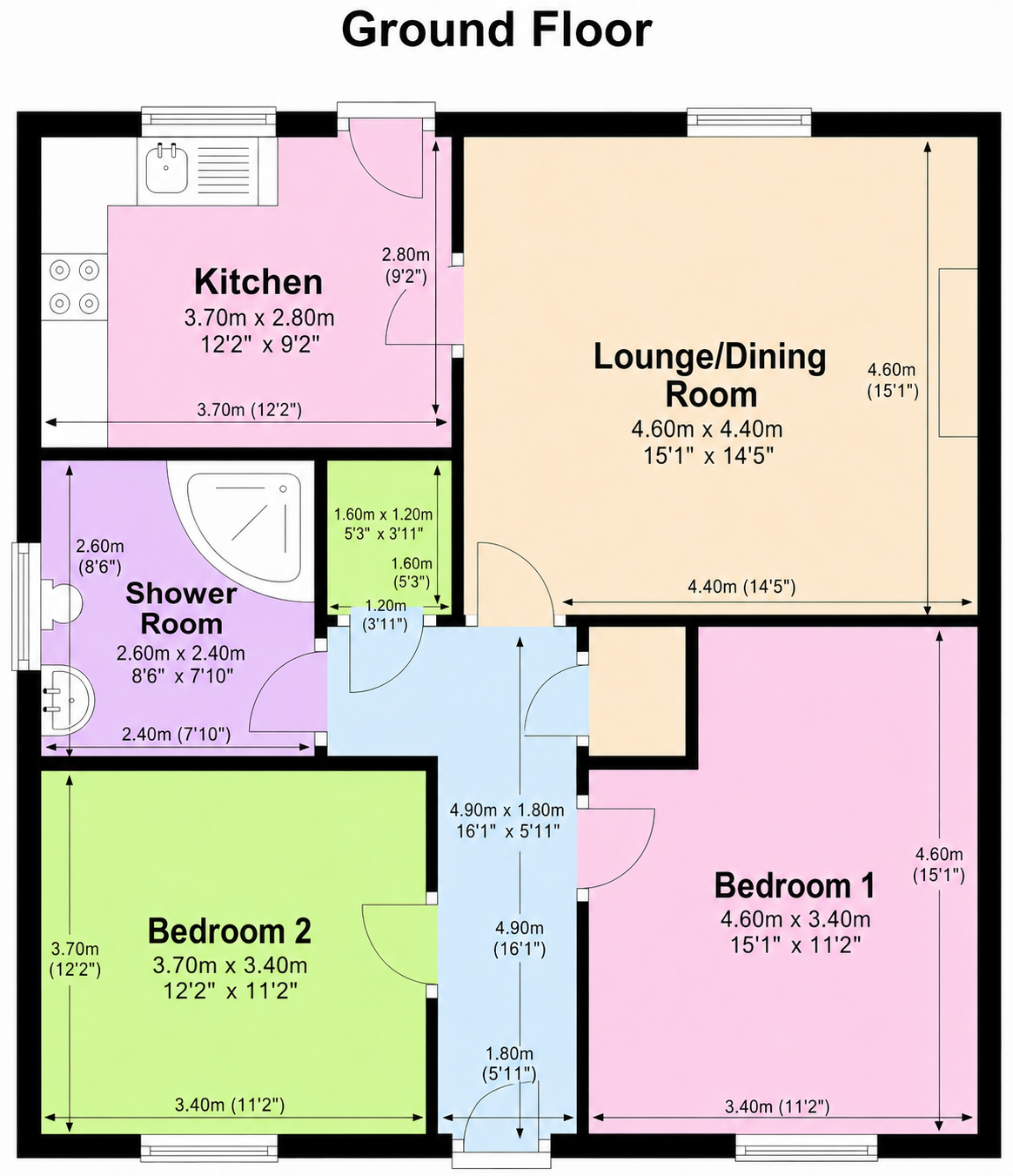 Neasham Close, Liverpool, L26 floorplan