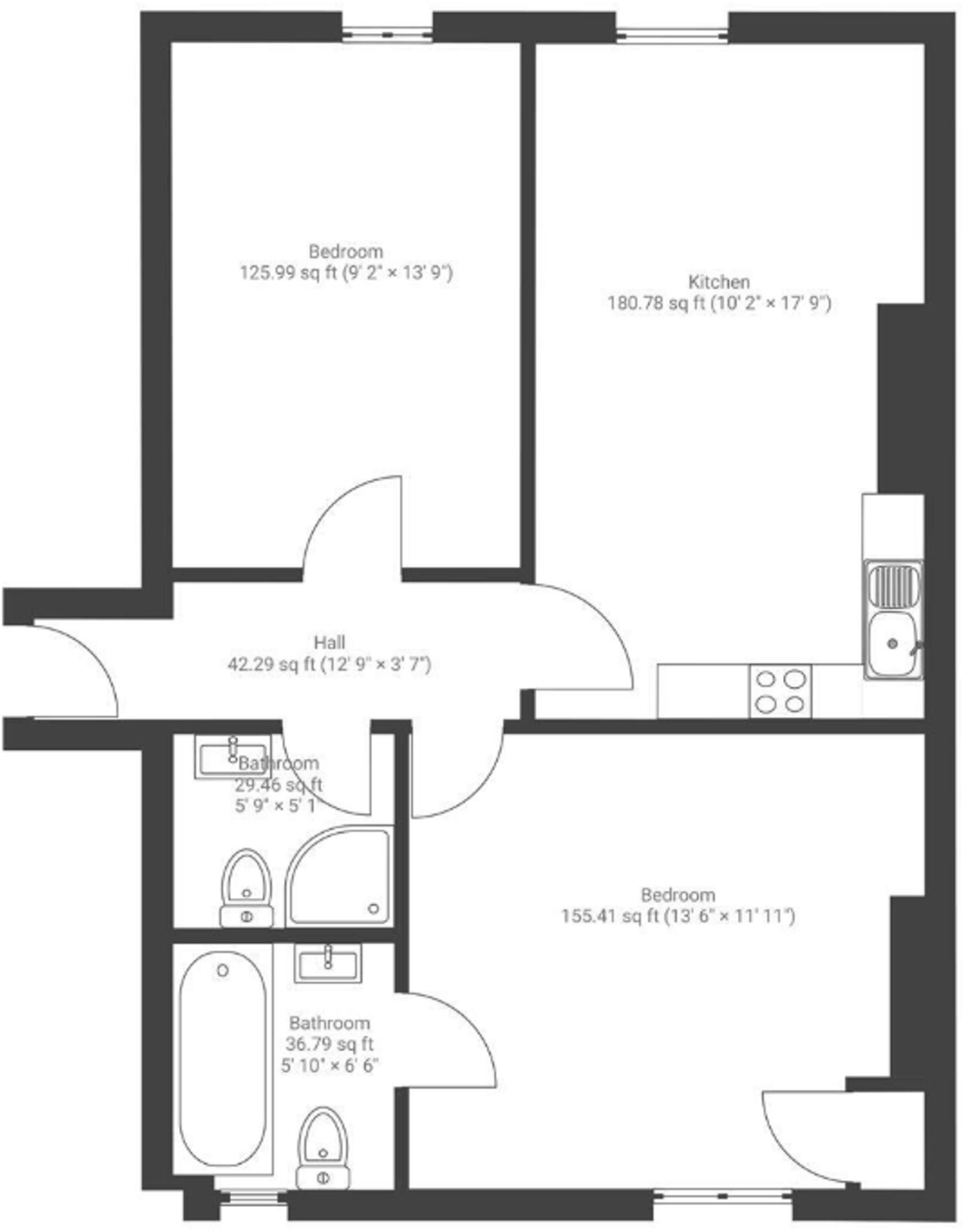 Southville, North Street, BS3 1HJ floorplan
