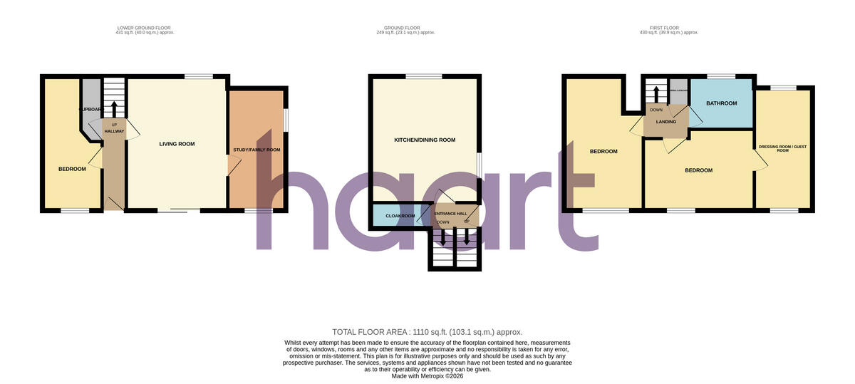 Kimbolton Crescent, Stevenage floorplan