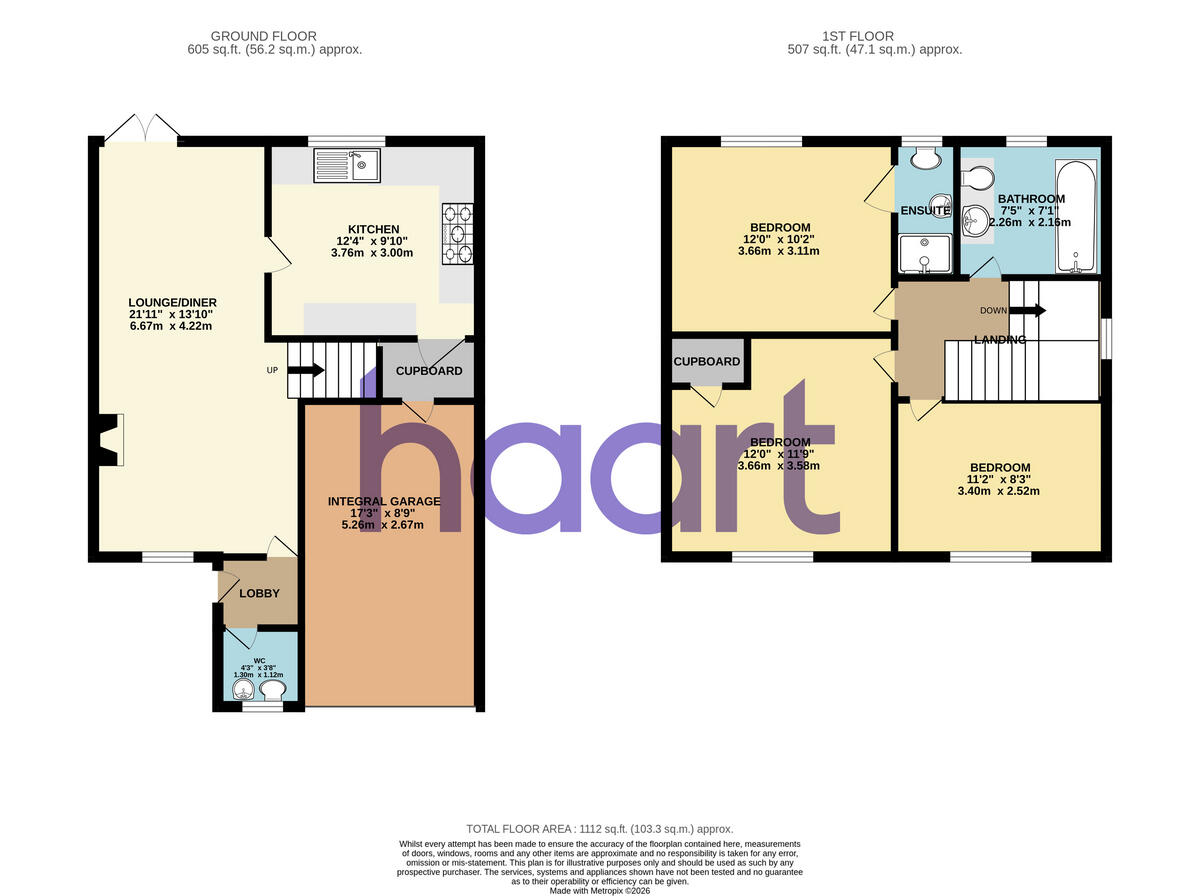 Elizabeth Way, Gamlingay floorplan