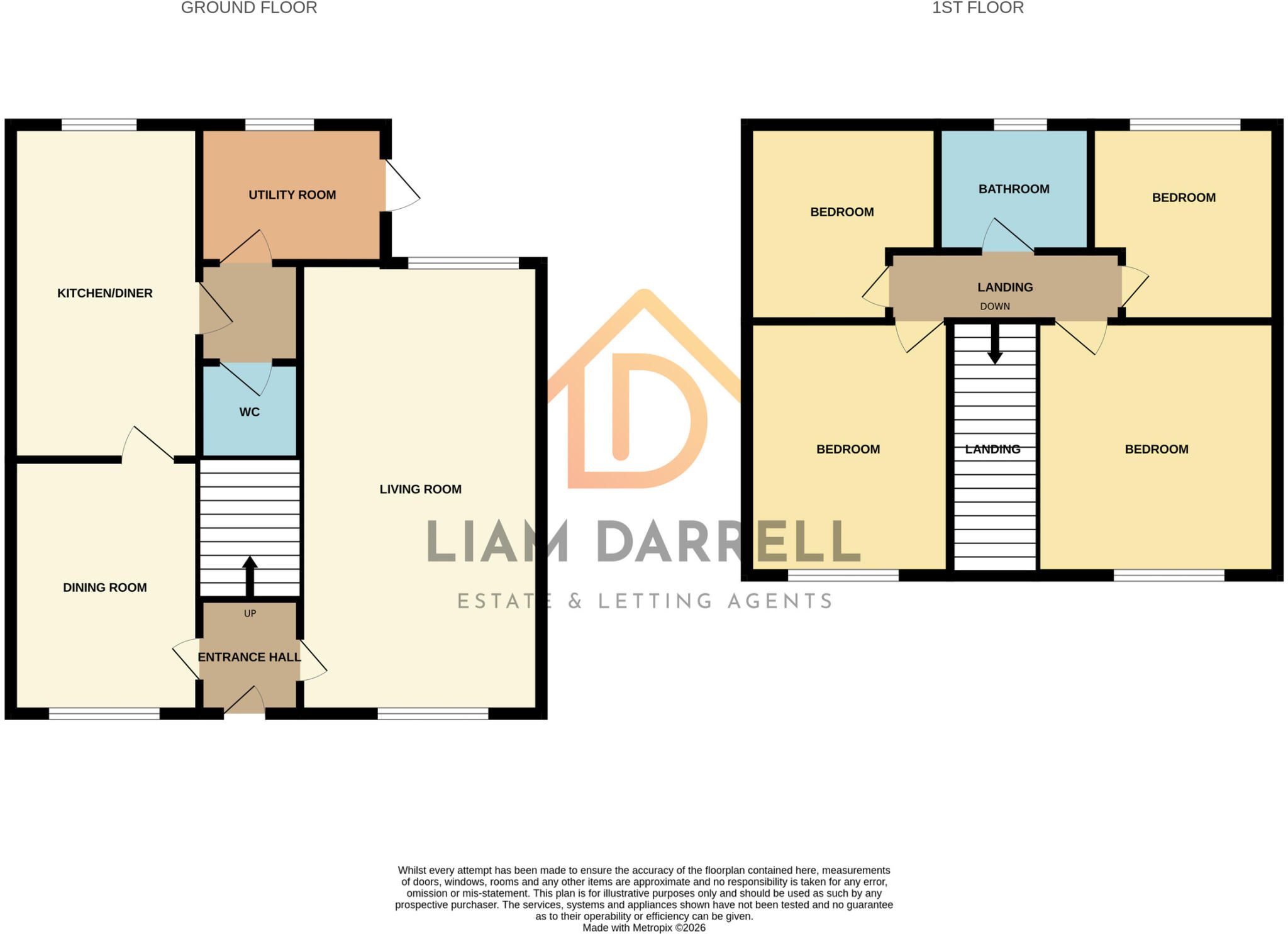 Parkfield Gardens, Scarborough, North Yorkshire floorplan