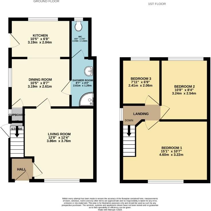 Shrewsbury Road, Droylsden floorplan