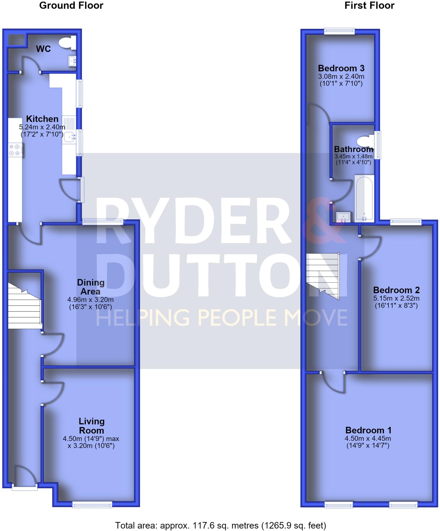 Cleveland Road, Manchester, Greater Manchester, M8 floorplan