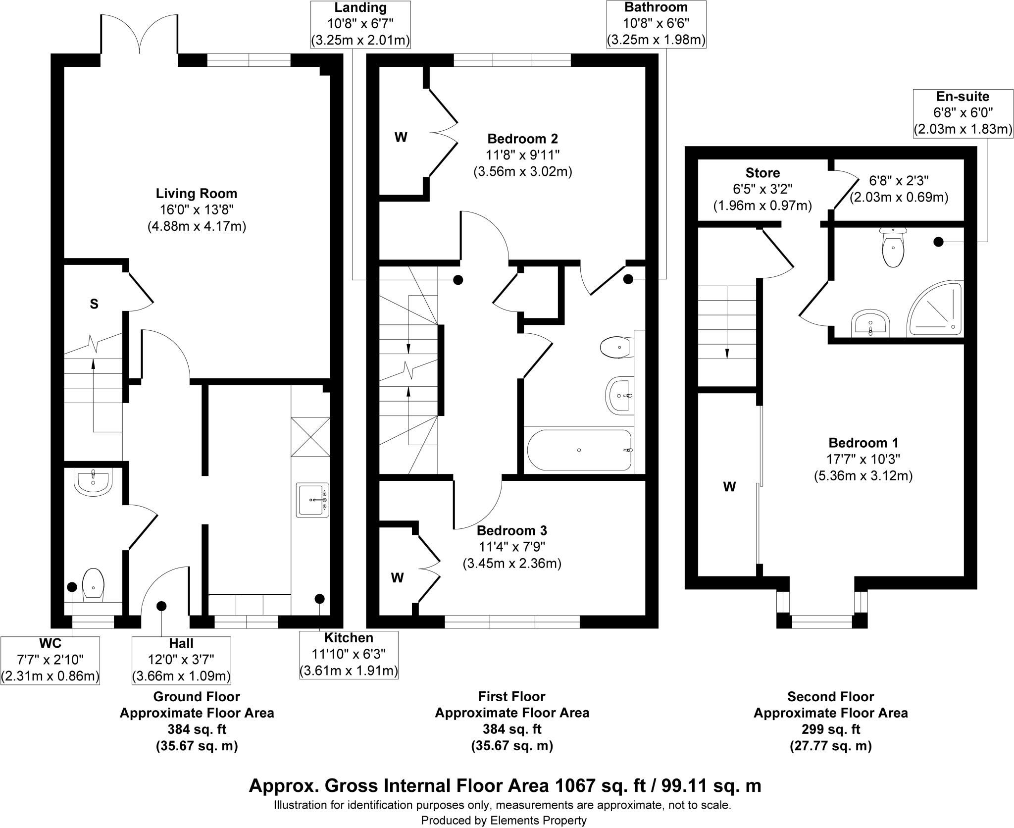 Reading Road, Farnborough, Hampshire, GU14 floorplan