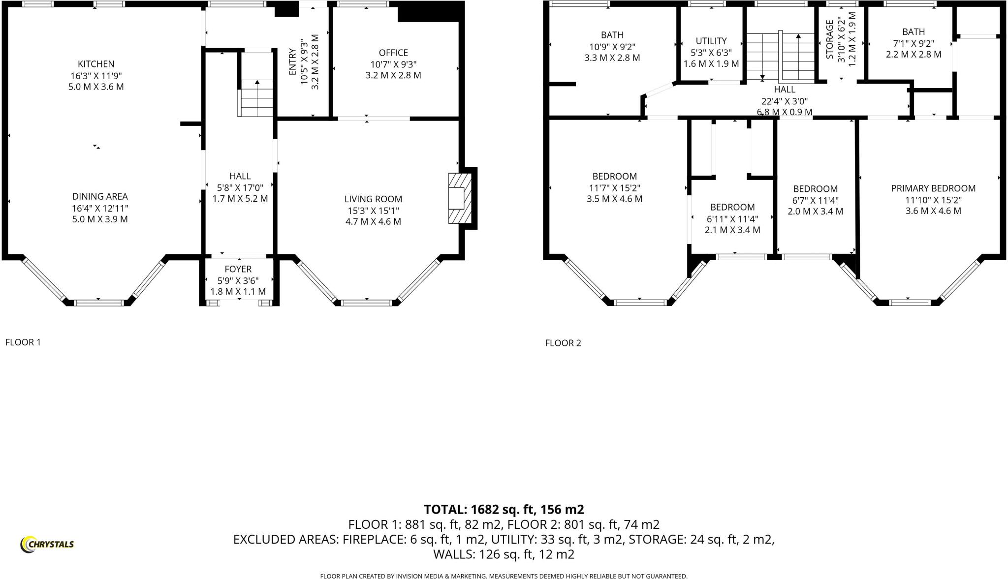 Perth House, 27 Falkland Drive, Onchan floorplan
