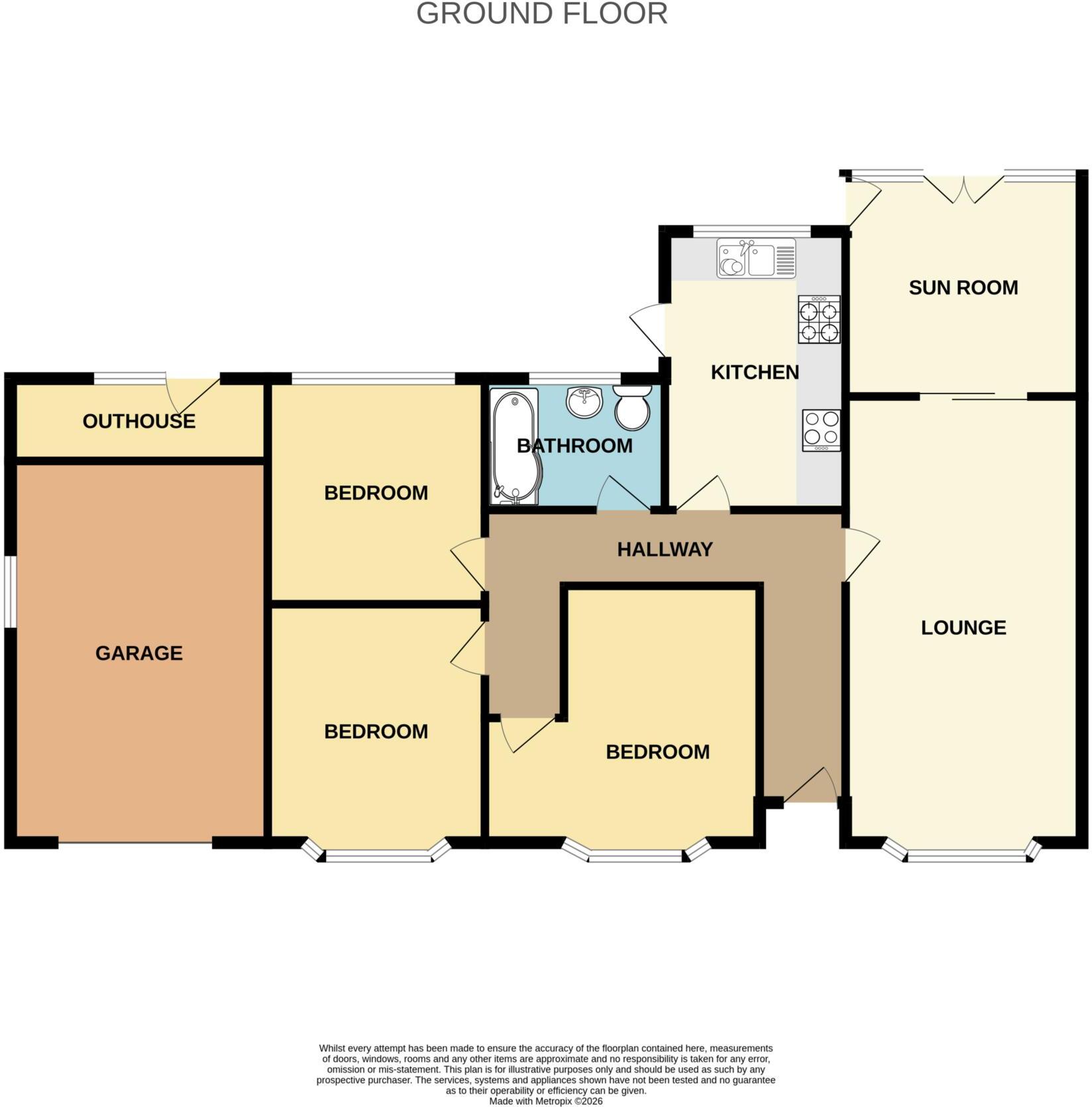 Croft Lane, Bromborough floorplan