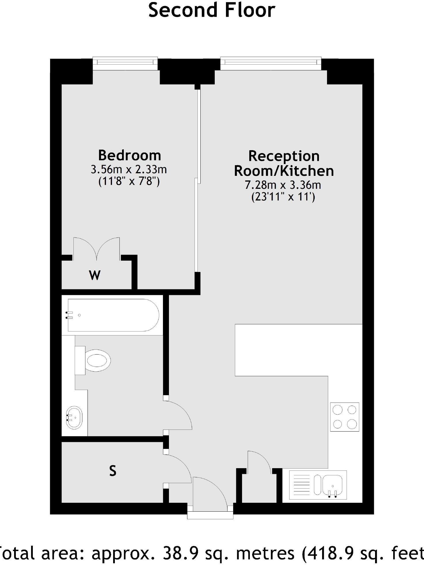 Park Street, Fulham floorplan