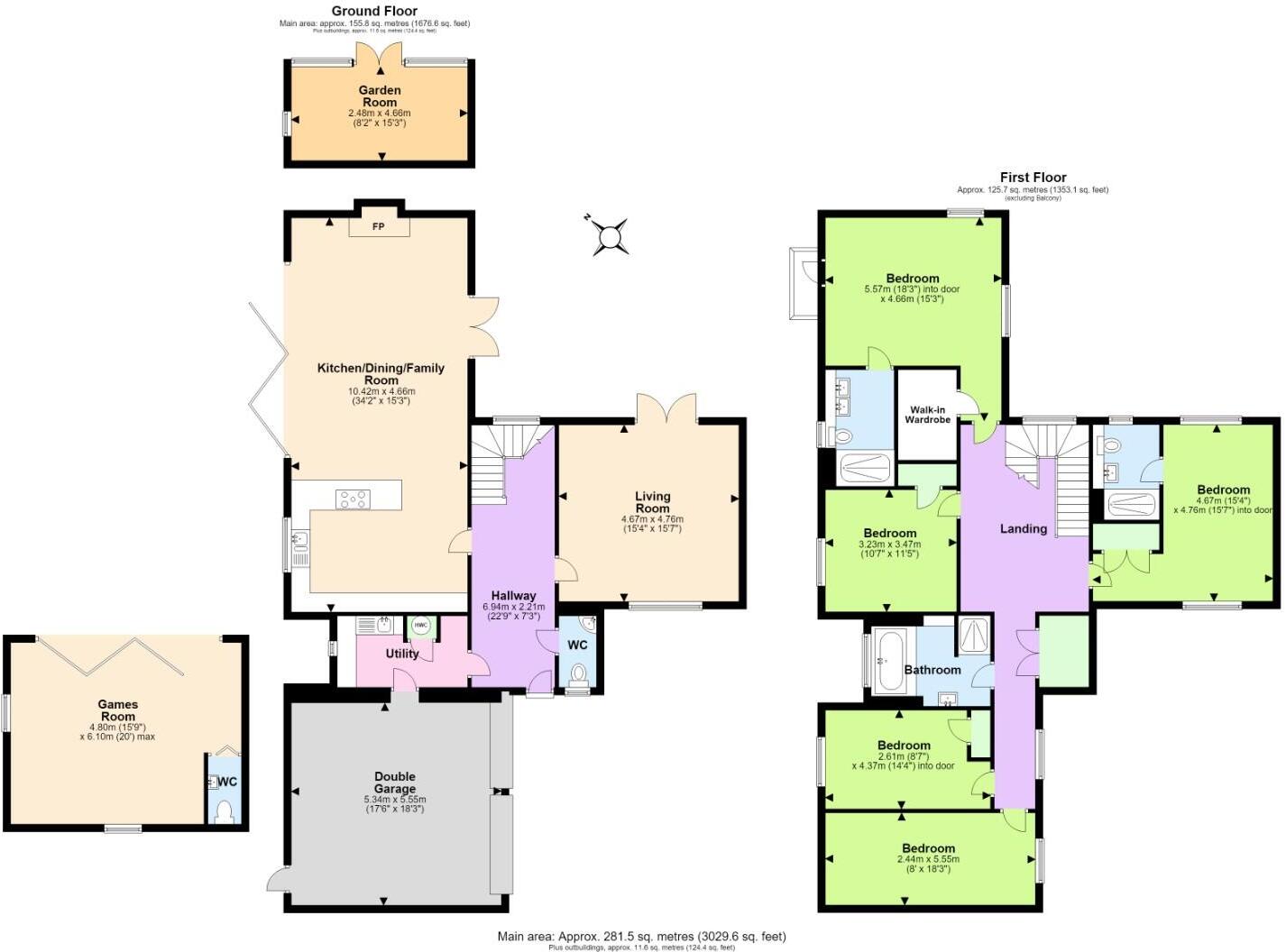 Oak Tree Court, Tollerton, Nottingham floorplan