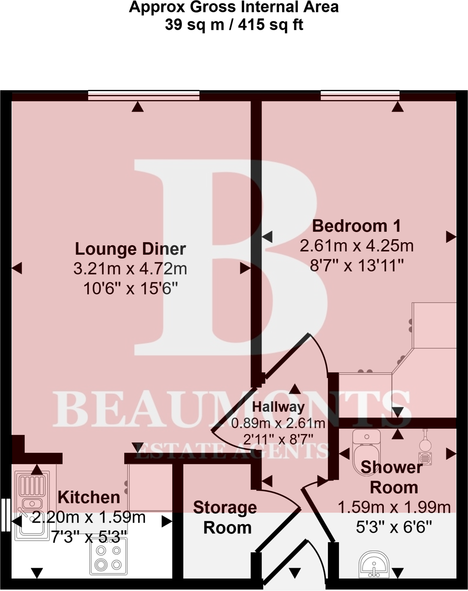 Swiss Gardens, Shoreham-By-Sea, West Sussex, BN43 floorplan