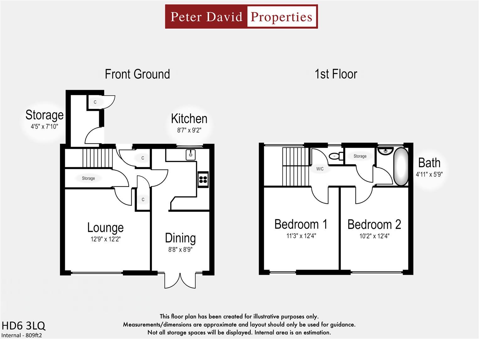 Arncliffe Crescent, Brighouse floorplan