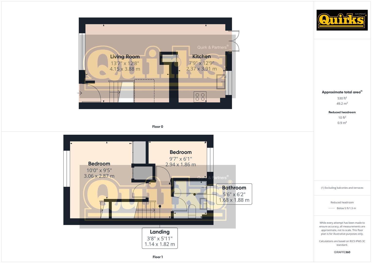 Uxbridge Close, Wickford floorplan