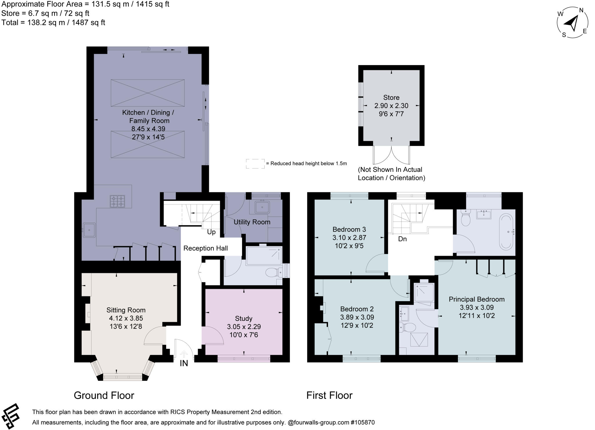 Village Lane, Hedgerley, Slough, Buckinghamshire, SL2 floorplan