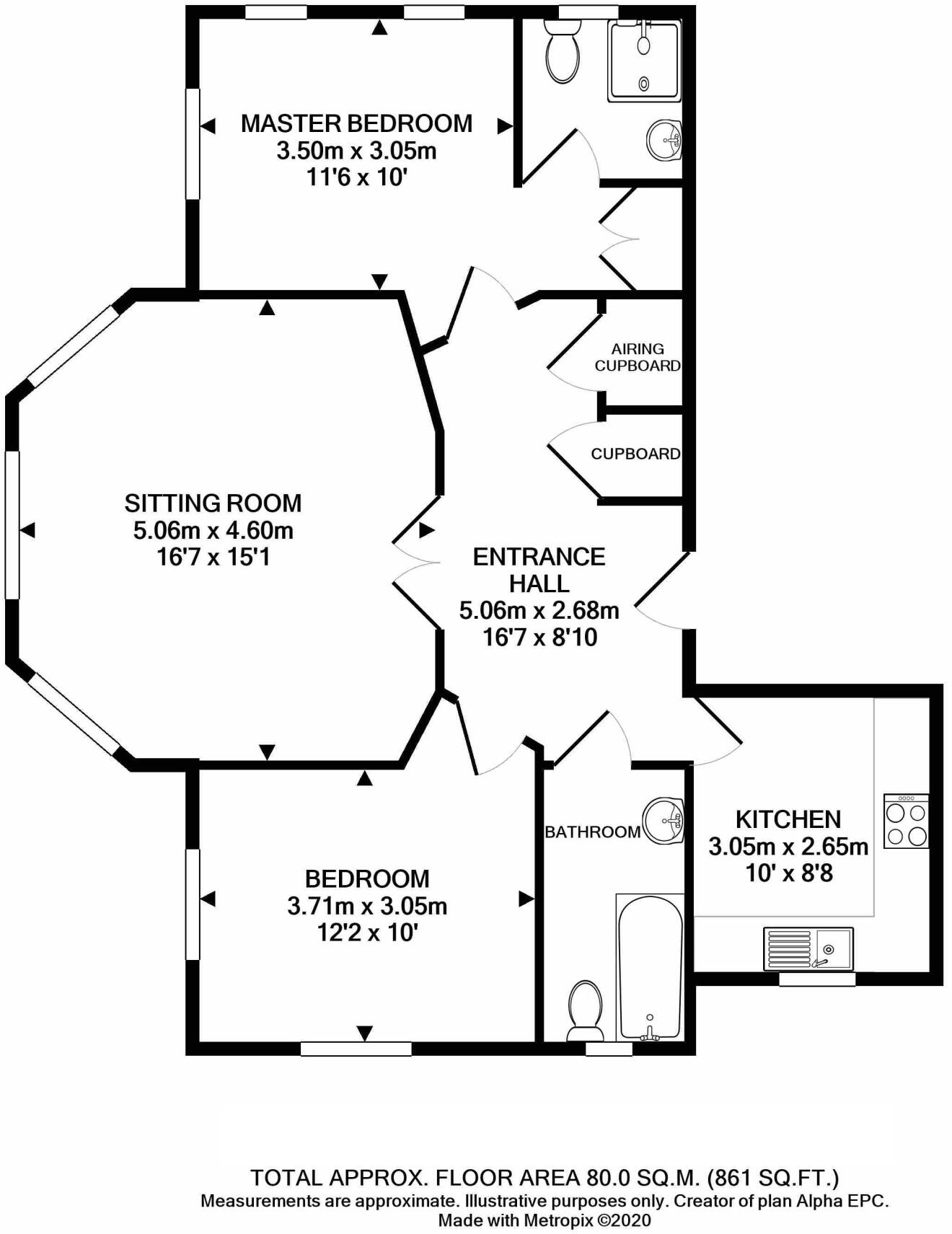 Smiths Wharf, Wantage floorplan