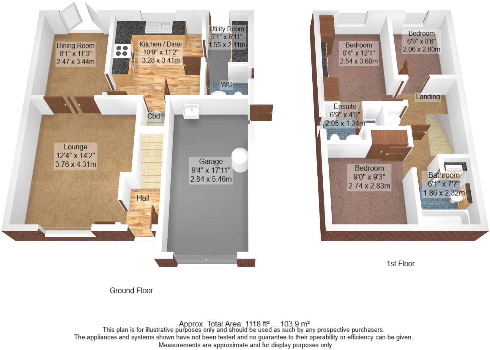 Bramble Close, Kendal, Cumbria, LA9 floorplan