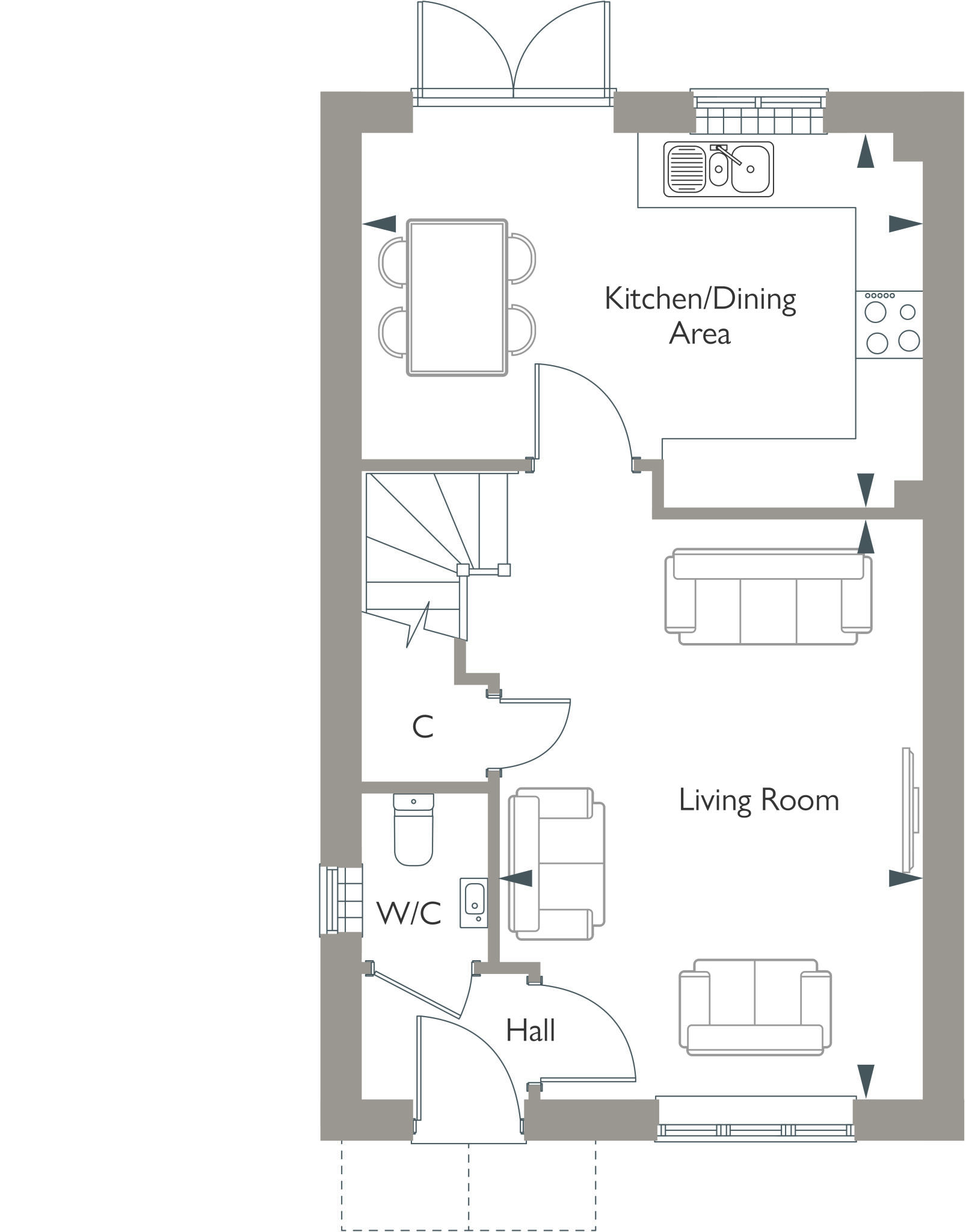 Willow Fields, Cranleigh, GU6 floorplan