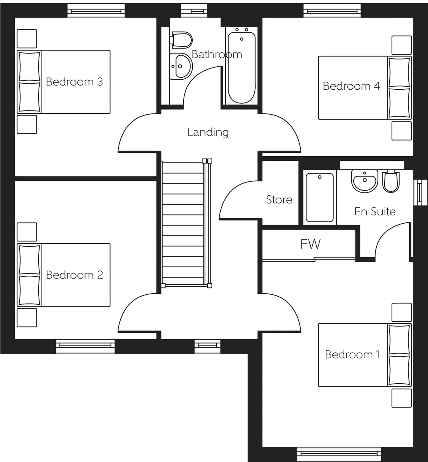 Main Street,
Newmains,
North Lanarkshire
ML2 9BG floorplan