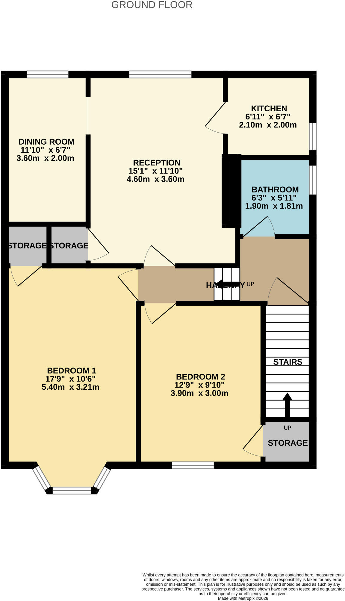 Tweedsmuir Road, Glasgow, City of Glasgow, G52 2RY floorplan