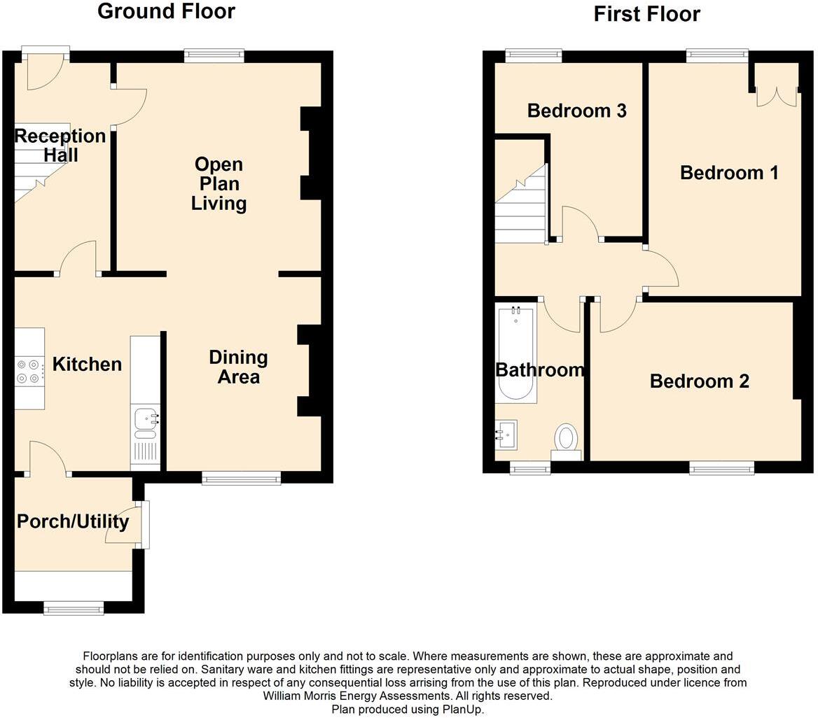 Prince Llewelyn Terrace, Dolwyddean floorplan