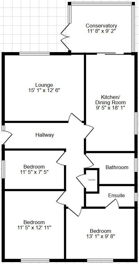 Anne Stannard Way, Bacton floorplan