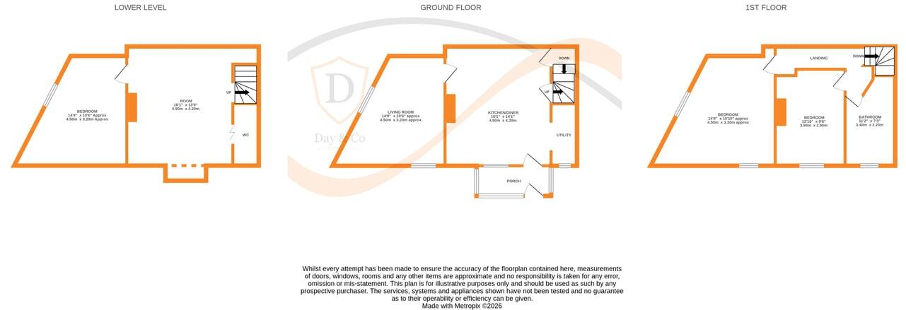 High Spring Road, Thwaites Brow, Keighley, BD21 floorplan