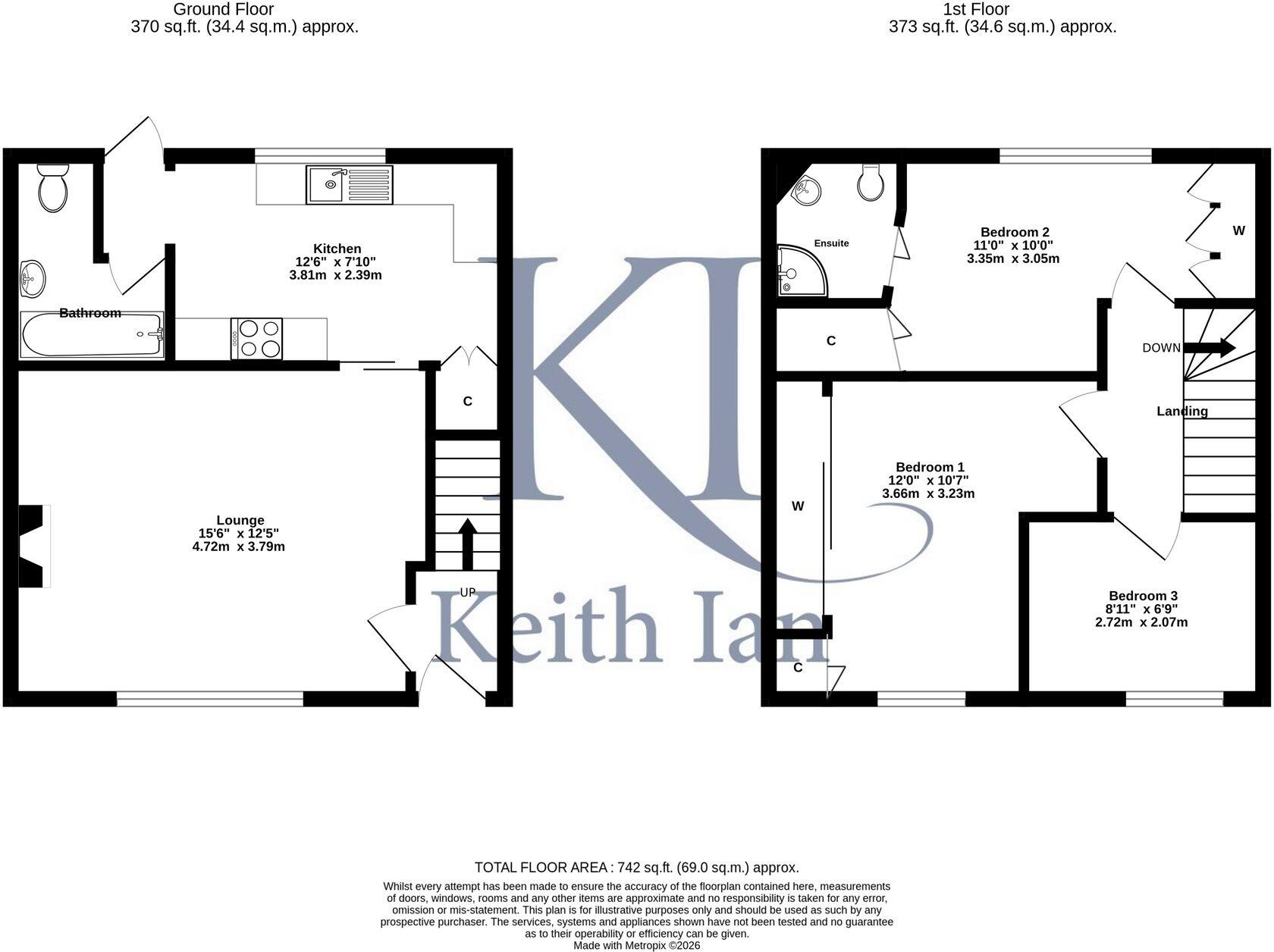 Eastern Avenue, Waltham Cross, EN8 floorplan