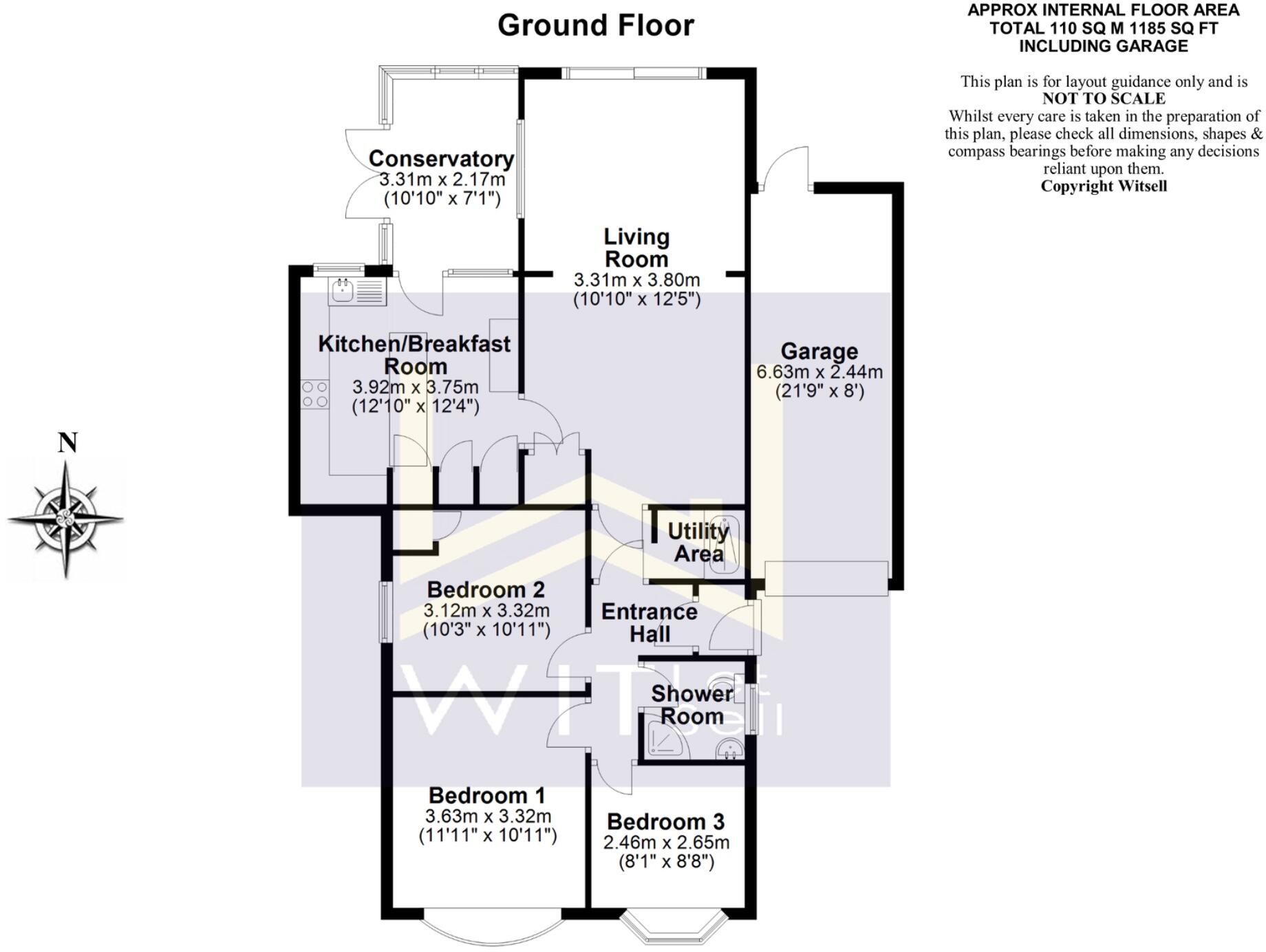 Cromwell Way, Witham floorplan