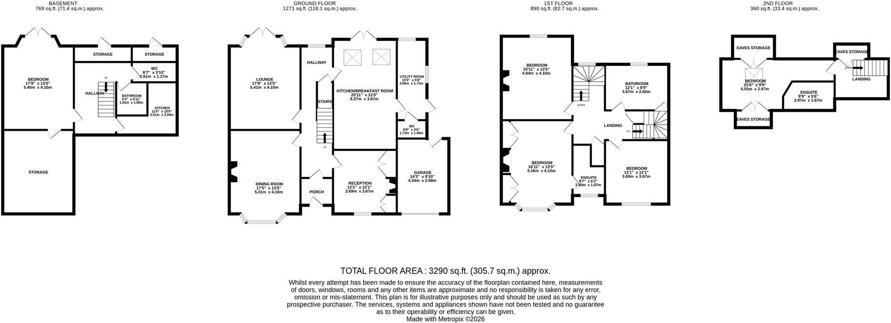Headlands, Kettering floorplan