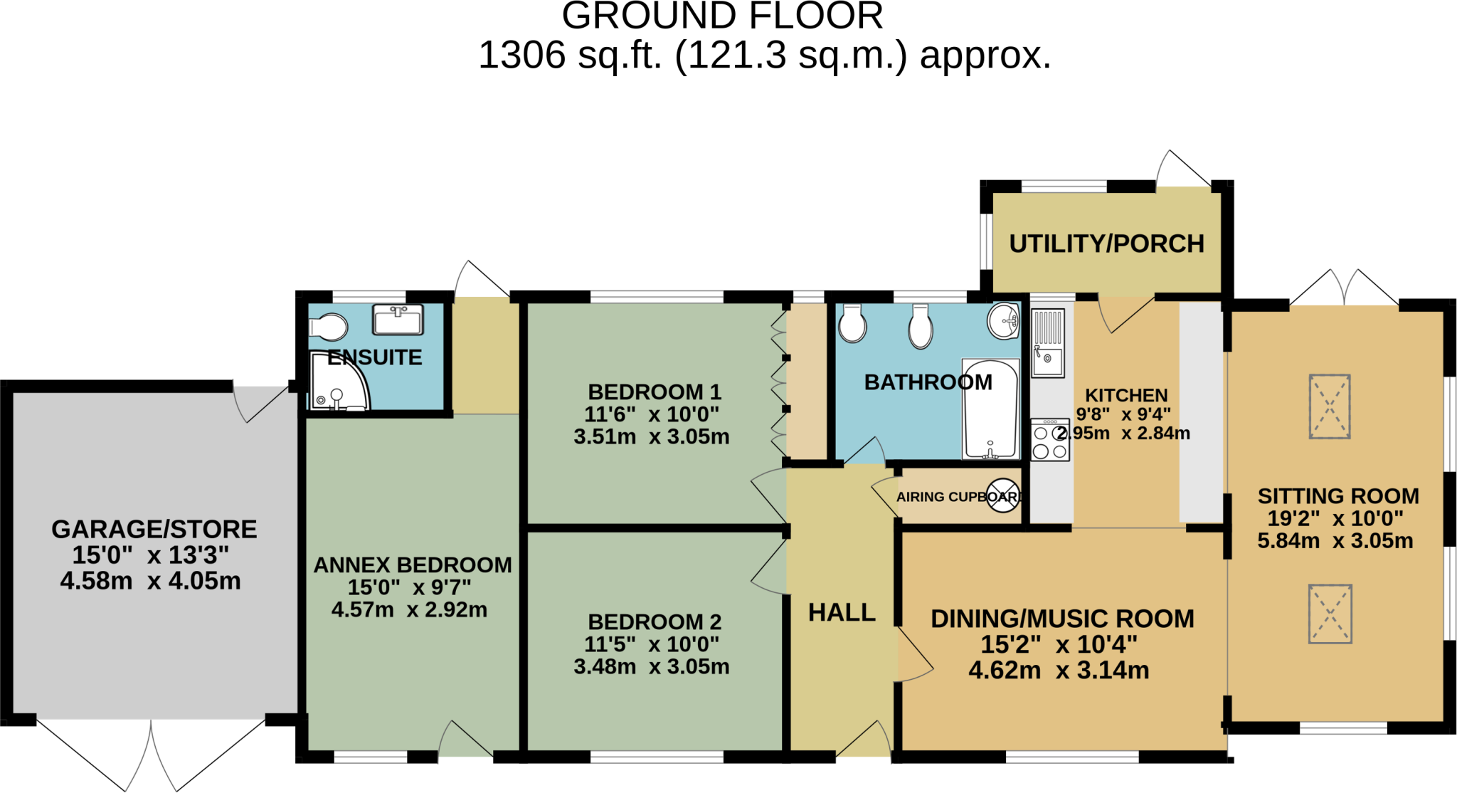 Loam Pit Lane, Halesworth floorplan