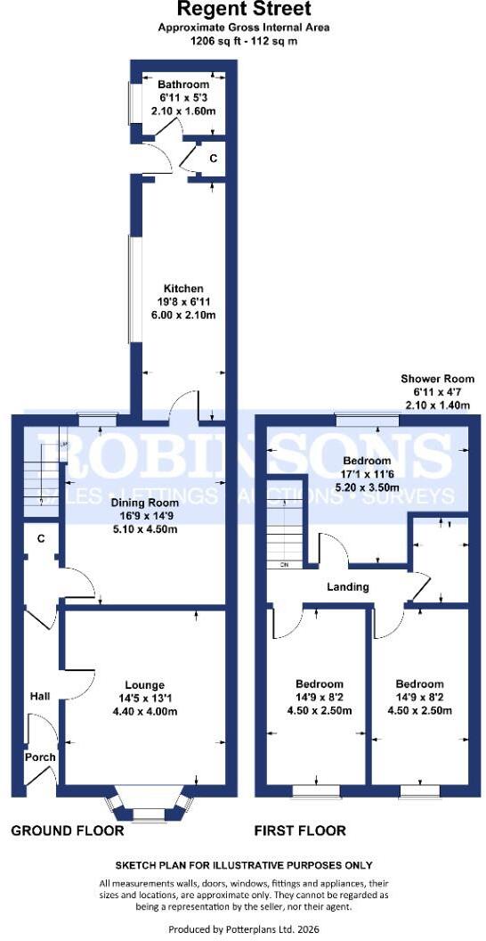 Regent Street, Hetton-Le-Hole, Houghton Le Spring floorplan